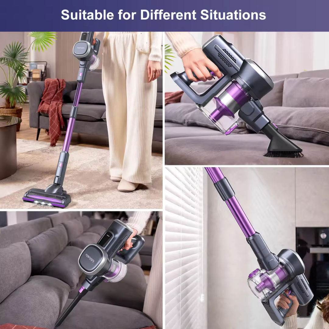 Cordless Stick Vacuum Cleaner – Perfect for Carpet, Floor & Pet Hair| Lubluelu™