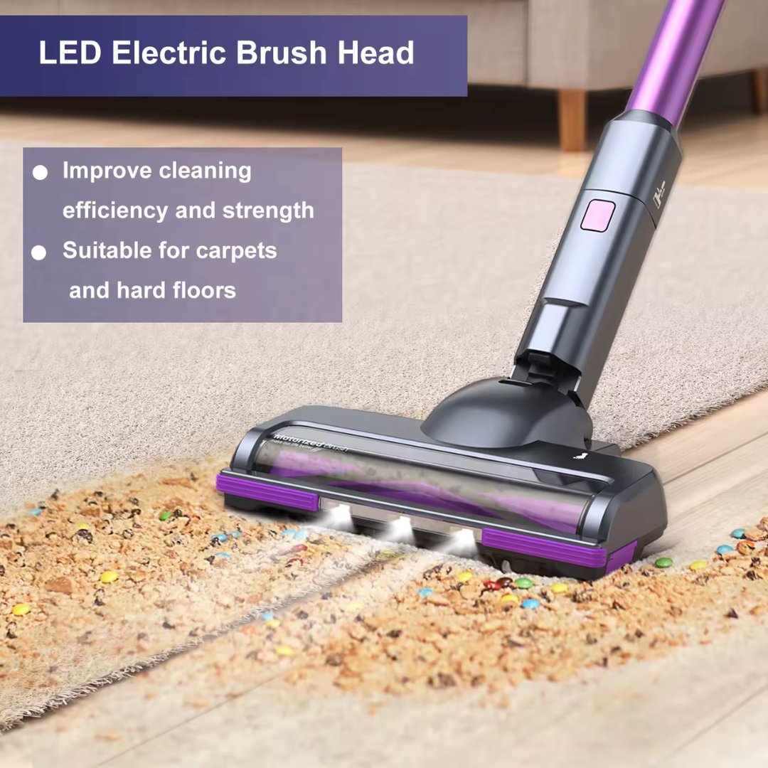 Cordless Stick Vacuum Cleaner – Perfect for Carpet, Floor & Pet Hair| Lubluelu™