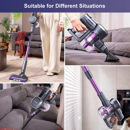 Cordless Stick Vacuum Cleaner – Perfect for Carpet, Floor & Pet Hair| Lubluelu™