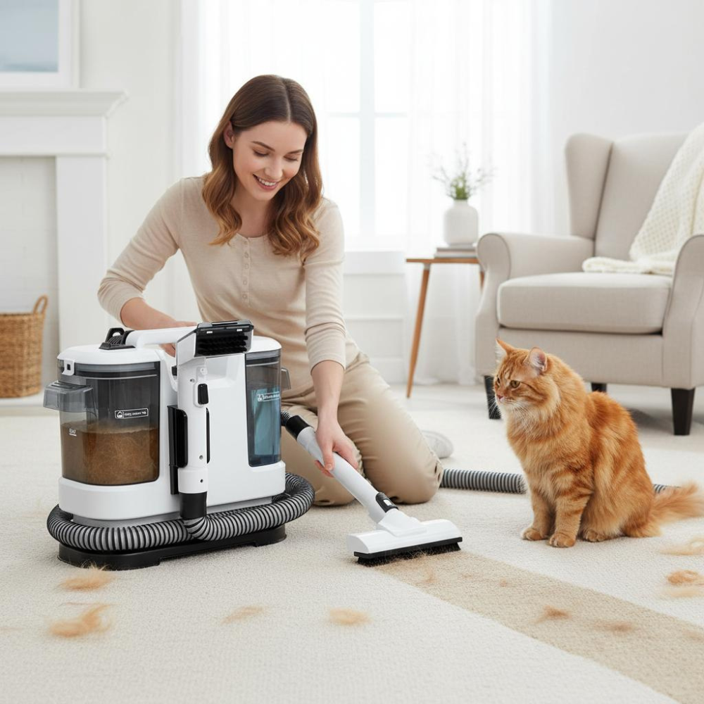 Lubluelu V6 Powerful Carpet Cleaner