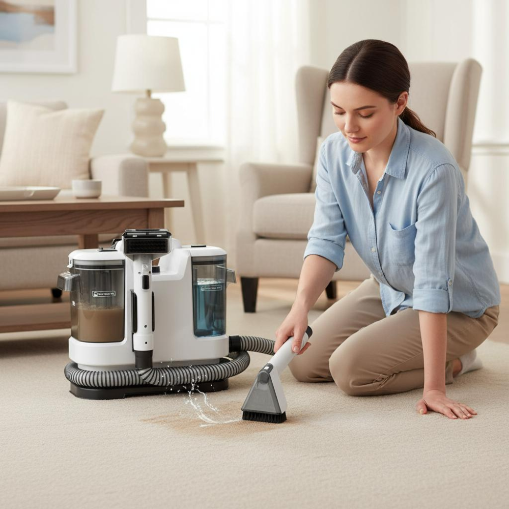 Lubluelu V6 Powerful Carpet Cleaner
